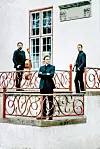 Die Gründer des Schackenborg Musikfest: Das Danish Clarinet Trio bestehend aus Martin Qvist Hansen (Piano), Tommaso Lonquich (Klarinette) und Jonathan Slaatto (Cello).
