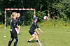 Die U-18 Frauenmannschaft beim Faustballtraining