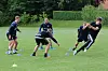 Die Männermannschaft der U-18 beim Faustballtraining