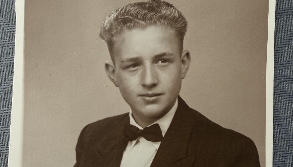 Walter Brünung als junger Mann
