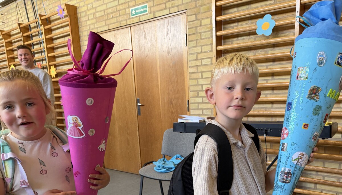 First day of school in Lügumkloster: Butterflies in the stomach and ...