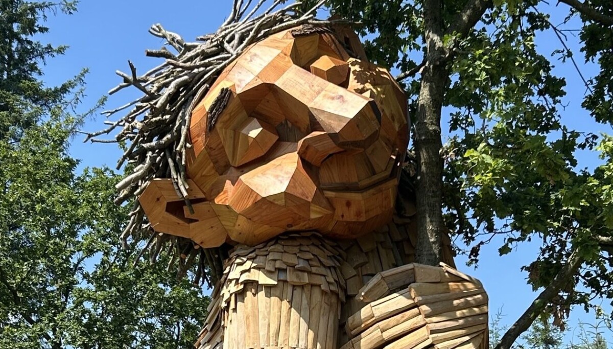 A cuddly North Schleswig troll attracts countless guests