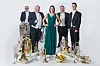 Das Bläserquintett „Harmonic Brass“ spielen am 16. Dezember wieder in Lügumkloster. Die Mitglieder Manfred Häberlein, Hans Zellner, Elisabeth Fessler, Andreas Binder und Alexander Steixner (von links nach rechts) freuen sich schon auf den Auftritt.