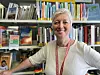 Irina Bogovic in der Zentralbücherei Apenrade